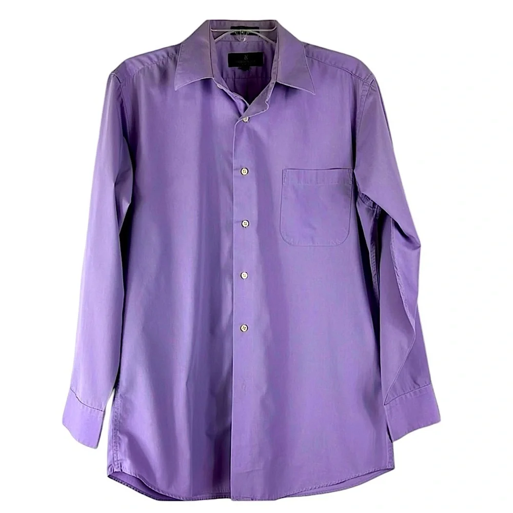 Valerio Garati fitted dress shirt long sleeve Sz M (15-15 1/2; 32/33) - Picture 1 of 9